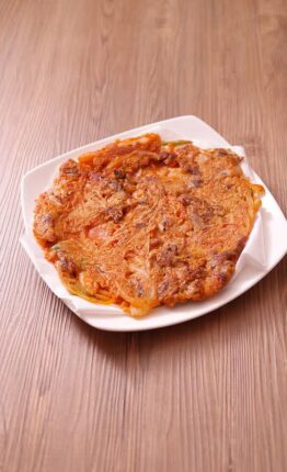 간단 김치전 반죽 레시피, 소고기 김치전 만드는법