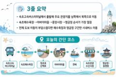 “차 없으면 설악산만 빼세요” 혼자 떠나는 속초 뚜벅이 여행