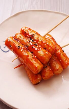 매콤달콤 떡꼬치양념, 떡꼬치 소스 만들기