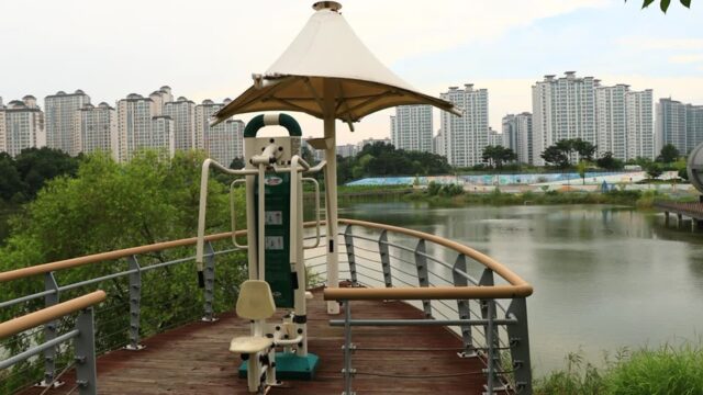 경기 운정호수공원 숙소, 자연 속 여름휴가 완벽한 선택