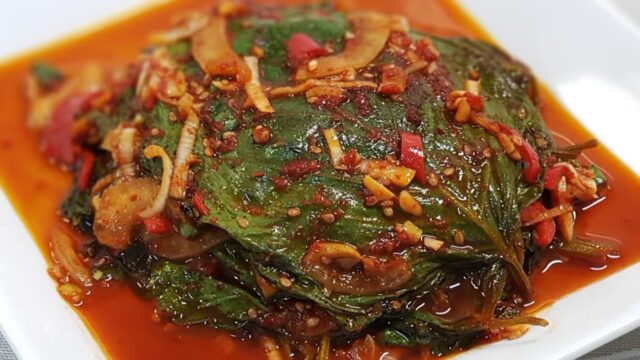 찌는 시간이 핵심 포인트! 깻잎찜 맛있게 만드는법