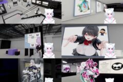 VRChat 커뮤니티 불면증 그림 전시회, 28일까지 진행