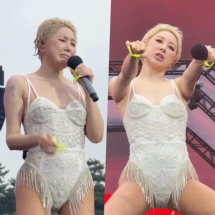 워터밤에 모든 것을 걸었다는 서인영이 무대에서 눈물 흘린 이유는?
