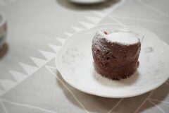 전자레인지로 만든 맛있는 3분 ‘초코 컵케이크’