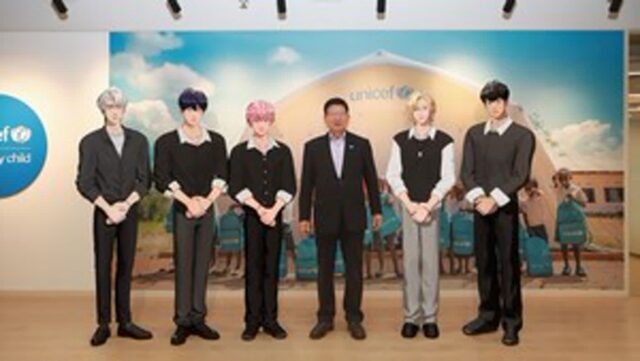 플레이브, 유니세프 한국위원회와 협약…’플리즘 화이트’ 팔찌 공개