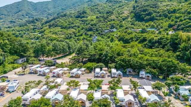 지리산 포레스트 카라반 파크, 광주 인근 프라이빗 캠핑 명소
