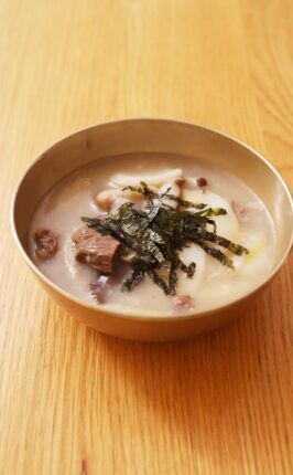 떡국 레시피, 간단한 소고기떡국 끓이는법