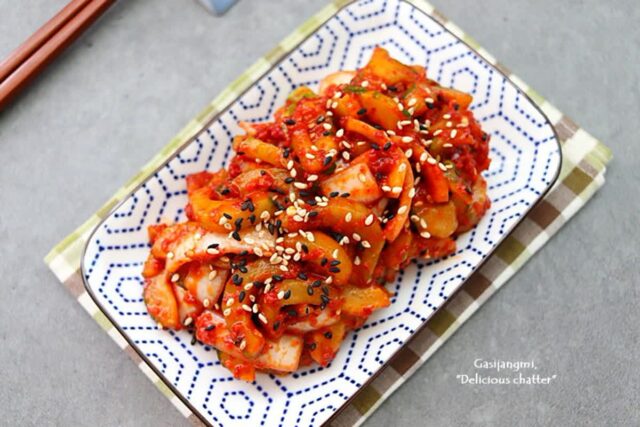 오이양파무침 간단한 야채반찬 아삭 오이무침 레시피