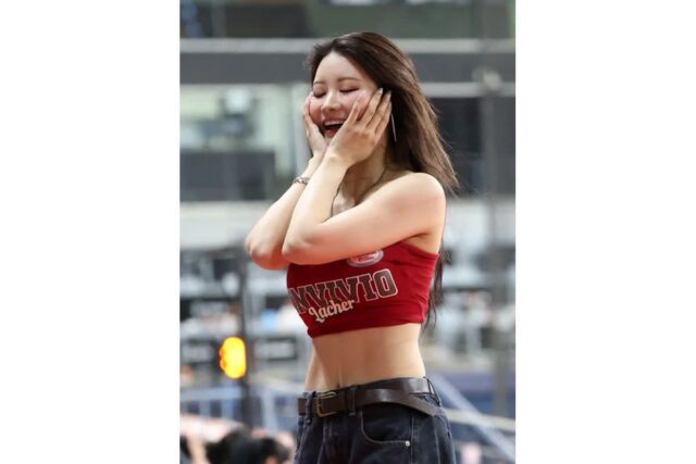“신인 맞아?” 역대급 비주얼 탄생! 키움 치어리더 최혜린 ‘비타민 매력’