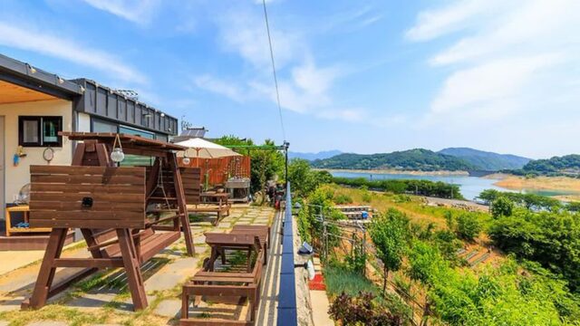 경남 황매산 문워크 카라반 펜션 캠핑, 자연 속 독채 체험
