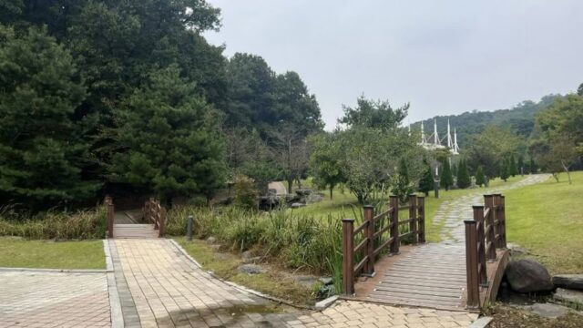 경기 부락산분수공원 숙소, 자연 속 힐링 여행지