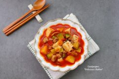 고추장찌개 레시피 얼큰한 국물요리 밥도둑 돼지고기목살 고추장찌개