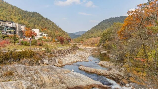 강원 오대산 소금강계곡 체험, 가을 자연 만끽하기