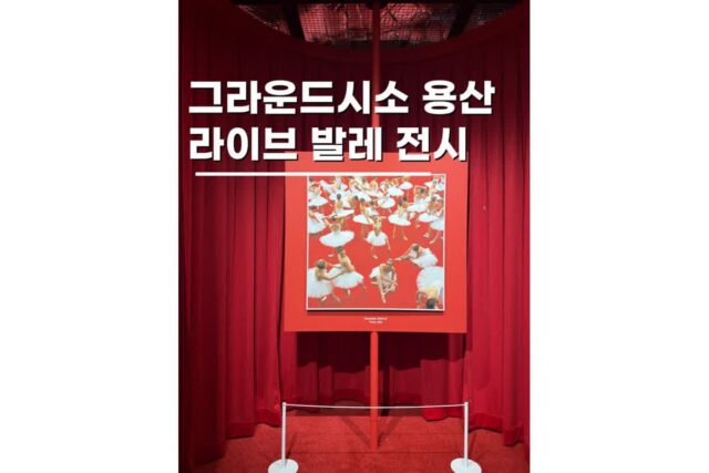 브래드월스 사진전 그라운드시소 용산 전시회 데이트 서울놀거리
