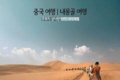 중국 여행 | 내몽골 여행 쿠부치 샹사완 사막 낙타 체험