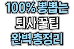 !!!직장인들 필독!!! 회사 그만둘 때 최대한 뽕뽑고나가는 / 잘퇴사하는 꿀팁요약.tip
