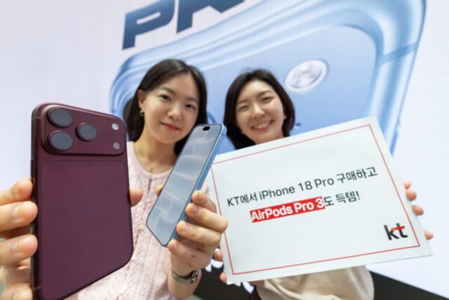 KT, 아이폰 18 시리즈 정식 출시…프로 모델 예약 비중 70%