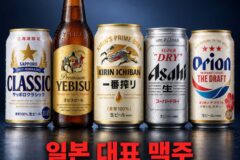 일본 맥주, 도시마다 뭐가 다를까? 지역 대표 맥주 4종