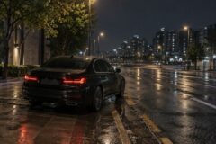 “차 훔치고 잠들었네” BMW 훔치고 도로 한복판에서 기절?!