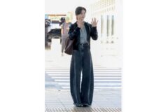 (얼굴 다 까도 8등신 비율) 소두 여배우 폼미친 공항패션 ㄷㄷ