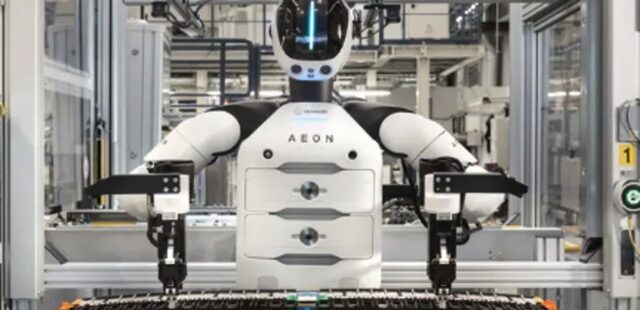 BMW 라이프치히 공장 휴머노이드 로봇 AEON 투입된다?