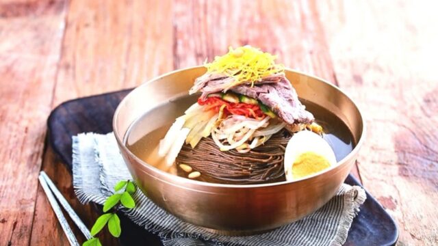 서울 서초구 설눈 맛집, 고려 물냉면의 정통 맛 체험