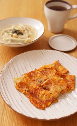 김치전 반죽 레시피, 간단 김치전 만들기