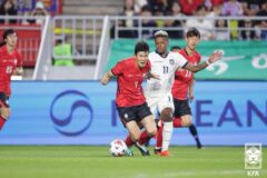 “손흥민도 안 차려 했는데?” 김민재가 ‘그냥 때려’…알고 보니 첫 골도 그의 패스에서 시작됐다.