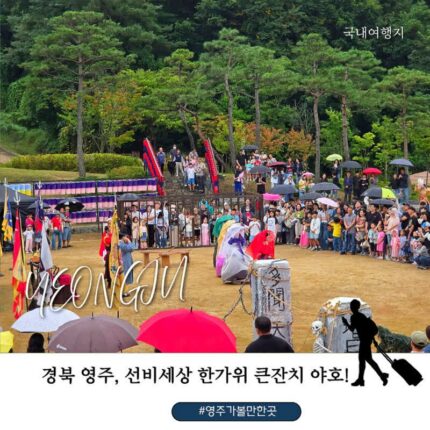 영주 가볼만한 곳, 선비세상 2026 한가위 큰잔치 야호! 추석 당일 즐긴 전통문화