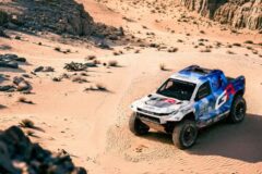 토요타 DKR GR FC Hilux 수소 연료전지 다카르 참가