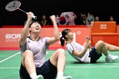 “26-28, 또 은메달인 줄 알았는데…” 이소희·백하나가 세계 1위 앞에서 뒤집은 결승