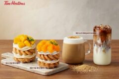 [리얼푸드] 모리셔스산 비정제 사탕수수 맛은?…팀홀튼 ‘케인 슈가 라떼’