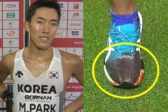 “고통 상상도 안 돼” 피범벅 운동화로 끝까지 달렸다, 42㎞ 완주의 뒷이야기