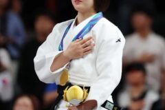 “일본에서 울려 퍼진 애국가”…‘독립투사 후손’ 허미미 끝내 해냈다