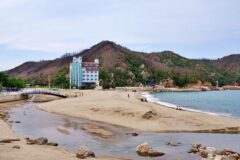 경북 나곡해수욕장 카페, 울진 고요한 해변의 여유