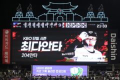 “0.242에 48억?” 말 많았던 최원준, 1년 만에 다 뒤집었다…KBO 최초 ‘204안타’