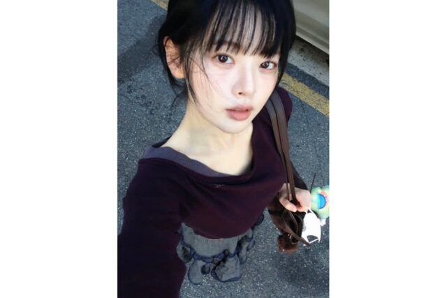 결국 퍼스널컬러도 얼굴빨인가..? 보라색까지 소화한 여배우 ㄷㄷ