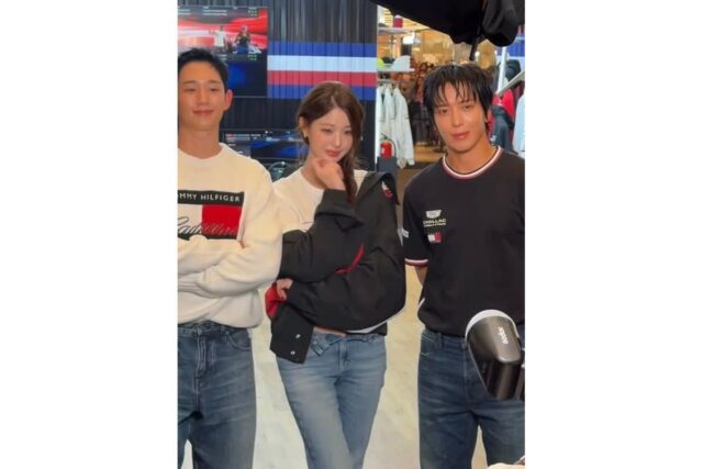 이게 맞아?.. 키 차이 논란(?) 부른 연예인 3명 쓰리샷.jpg
