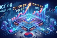 9월 ICT 수출 751억달러 첫 돌파…역대 최대 흑자 537억달러 달성