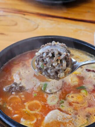 석모리 맛집 진하면서 개운한 팔담순대 김포본점