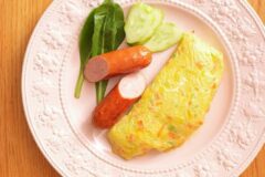 홈 브런치 메뉴 만드는법, 계란 오믈렛 만들기