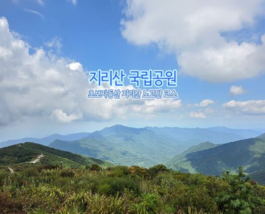 지리산 국립공원 초보자 등산 지리산 노고단 코스