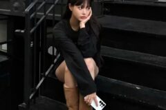 잘못 신으면 숏다리 된다는데.. 유행이라는 아이돌 롱어그 패션
