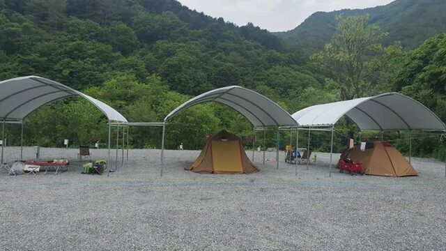 “수천 개의 별이 쏟아진다고?”… 법흥계곡 10만 평 자연 속 하우스 캠핑장 명소