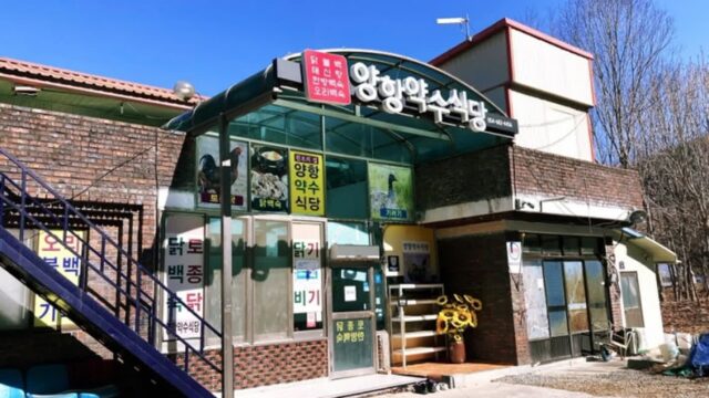 경북 양항약수식당 맛집, 닭불백의 특별한 맛 여행