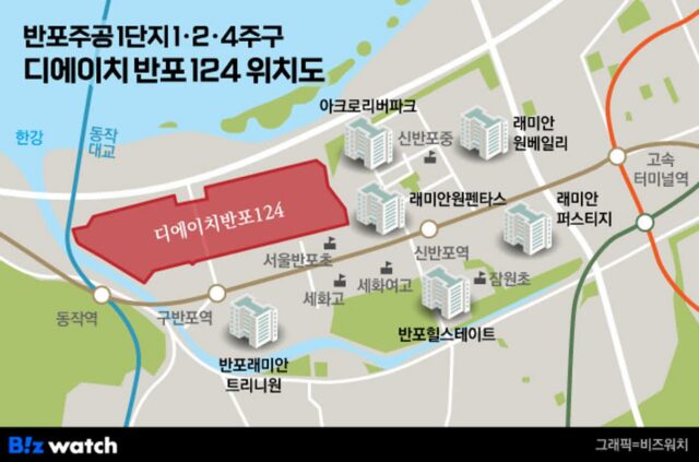 디에이치 반포 124, 이렇게 비싼 데도 ‘싸다?’