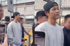 “송혜교 전남편이잖아” 송중기 면전서 날아온 한마디…재혼해 애 둘인데 순간 표정 ‘싸늘’