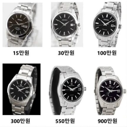 [요약ㅇ]시계에 관심 없으면 이해하기 힘든 사진 한 장 (feat. 똑같은 세이코 아냐?)