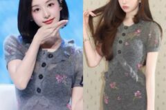 12살 차이 맞아..? 김지원, 장원영 같은 원피스 입은 결과
