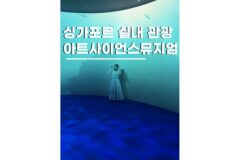 싱가포르 아트사이언스 뮤지엄 팀랩 퓨처 월드 2곳 함께 즐기기